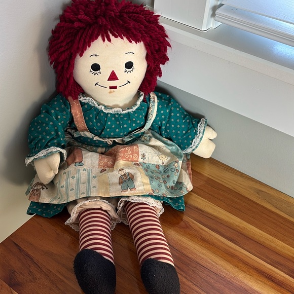RAGGEDY ANN handmade doll ❤️ - Picture 1 of 6